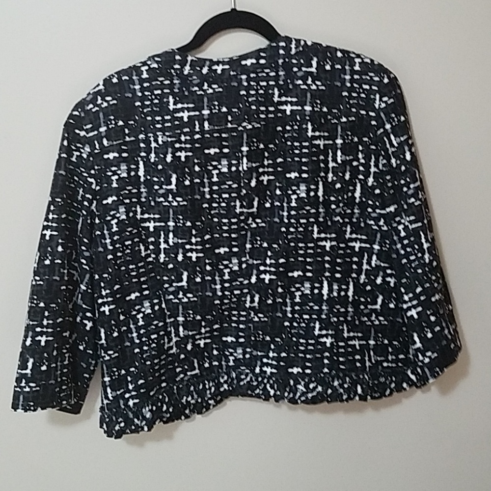 east5th Black and White jacket Sz XL - Picture 2 of 4
